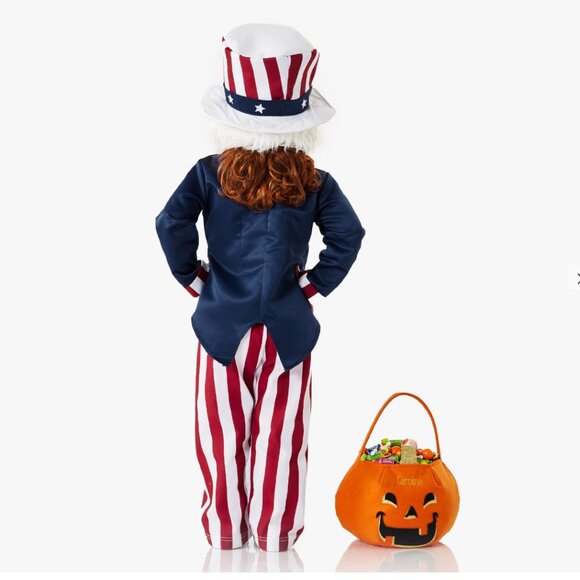 Pottery Barn Uncle Sam Kids Costume 4-6Y - Picture 2 of 14